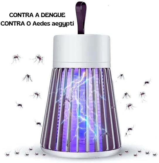 Luminária matador de mosquitos